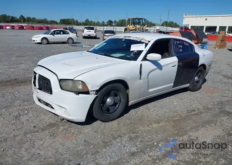 2014 Dodge Charger Police z USA, uszkodzony, nr VIN 2C3CDXAG3EH193595